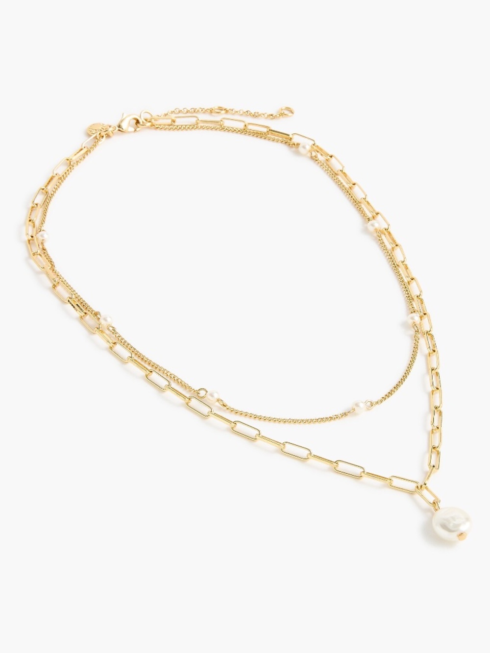 J.Crew Factory pearl pendant necklace